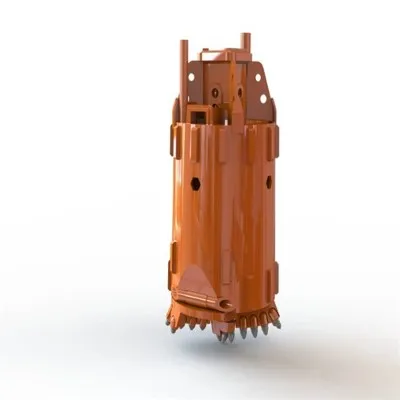 Кофа за скално сондиране с сондажна купчина